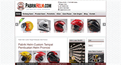 Desktop Screenshot of pabrikhelm.com